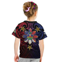 Haiti Philippines Kid T Shirt Haitian Coat Of Arms With Filipino Sun LT05 - Polynesian Pride
