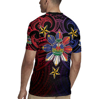 Haiti Philippines Rugby Jersey Haitian Coat Of Arms With Filipino Sun