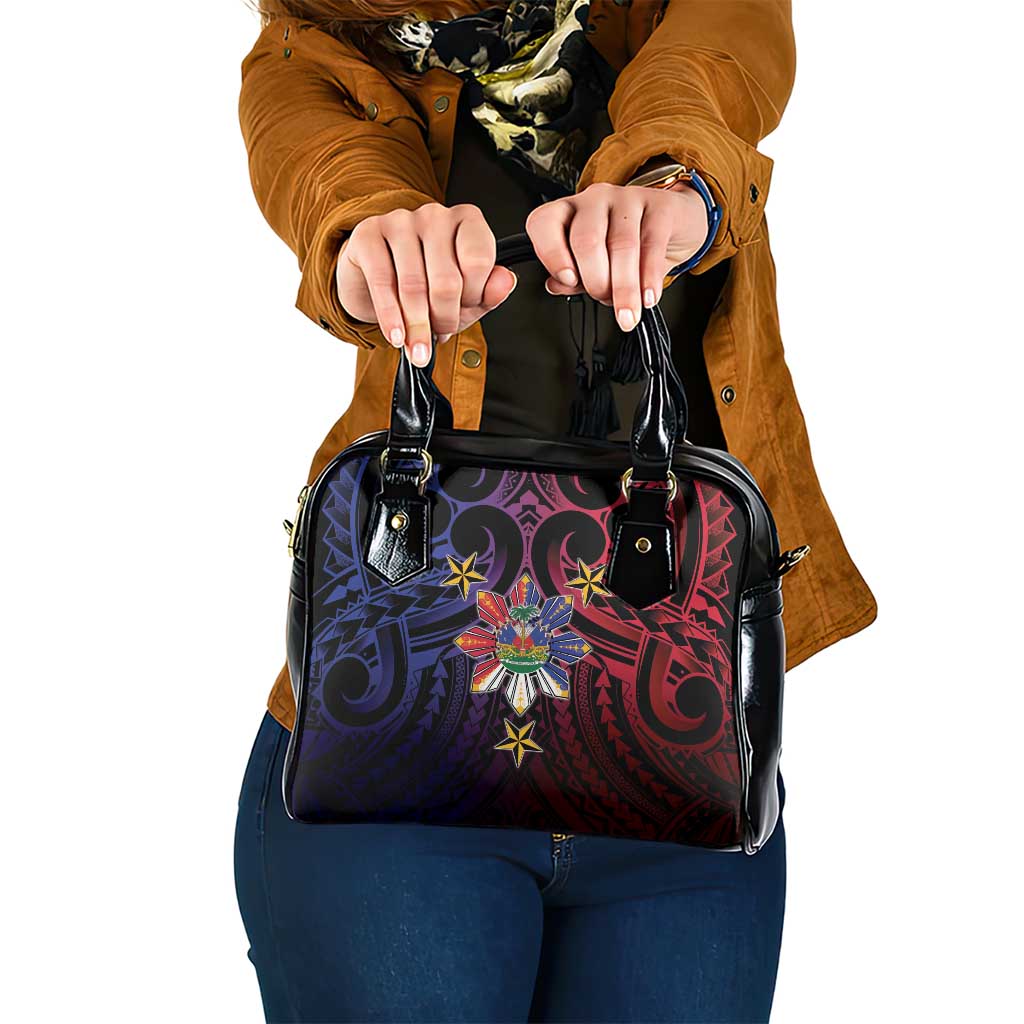 Haiti Philippines Shoulder Handbag Haitian Coat Of Arms With Filipino Sun