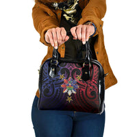 Haiti Philippines Shoulder Handbag Haitian Coat Of Arms With Filipino Sun