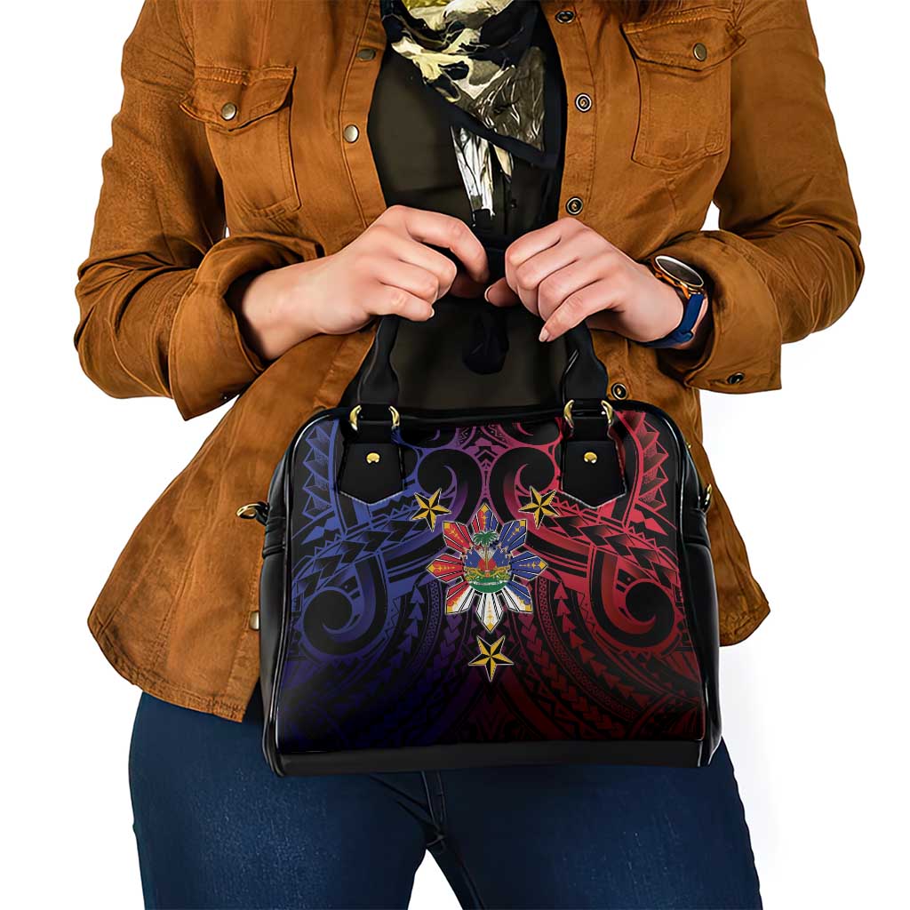 Haiti Philippines Shoulder Handbag Haitian Coat Of Arms With Filipino Sun