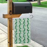 Hawaii Ti Leaf Maile Tuberose Lei Garden Flag With Hanalei Leaf Green