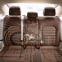 Samoa Tatau Marlin Back Car Seat Cover With Siapo Motifs Brown