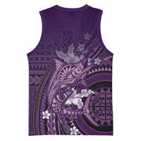 Samoa Tatau Marlin Basketball Jersey With Siapo Motifs Violet