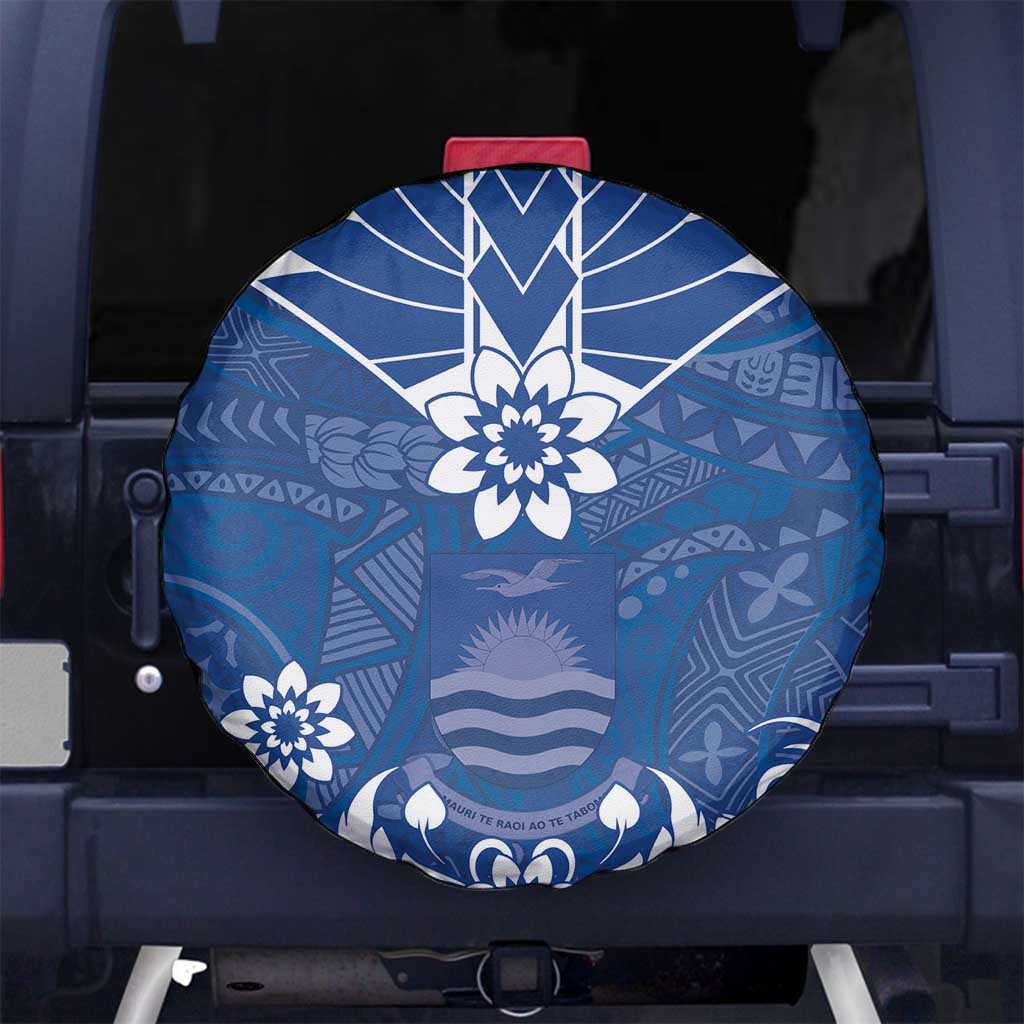 Wikin te Taetae ni Kiribati Spare Tire Cover Pacific Tapa Pattern