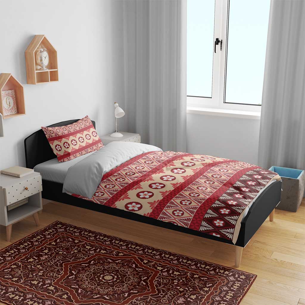 Tonga Language Week Bedding Set Lea Faka-Tonga Everyday - Polynesian Pride