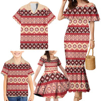 Tonga Language Week Family Matching Mermaid Dress and Hawaiian Shirt Lea Faka-Tonga Everyday LT05 - Polynesian Pride