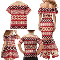 Tonga Language Week Family Matching Mermaid Dress and Hawaiian Shirt Lea Faka-Tonga Everyday LT05 - Polynesian Pride