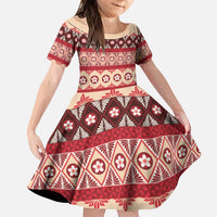 Tonga Language Week Family Matching Puletasi and Hawaiian Shirt Lea Faka-Tonga Everyday - Polynesian Pride