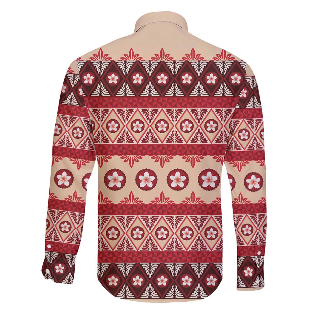 Tonga Language Week Family Matching Summer Maxi Dress and Hawaiian Shirt Lea Faka-Tonga Everyday LT05 - Polynesian Pride