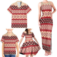 Tonga Language Week Family Matching Tank Maxi Dress and Hawaiian Shirt Lea Faka-Tonga Everyday LT05 - Polynesian Pride