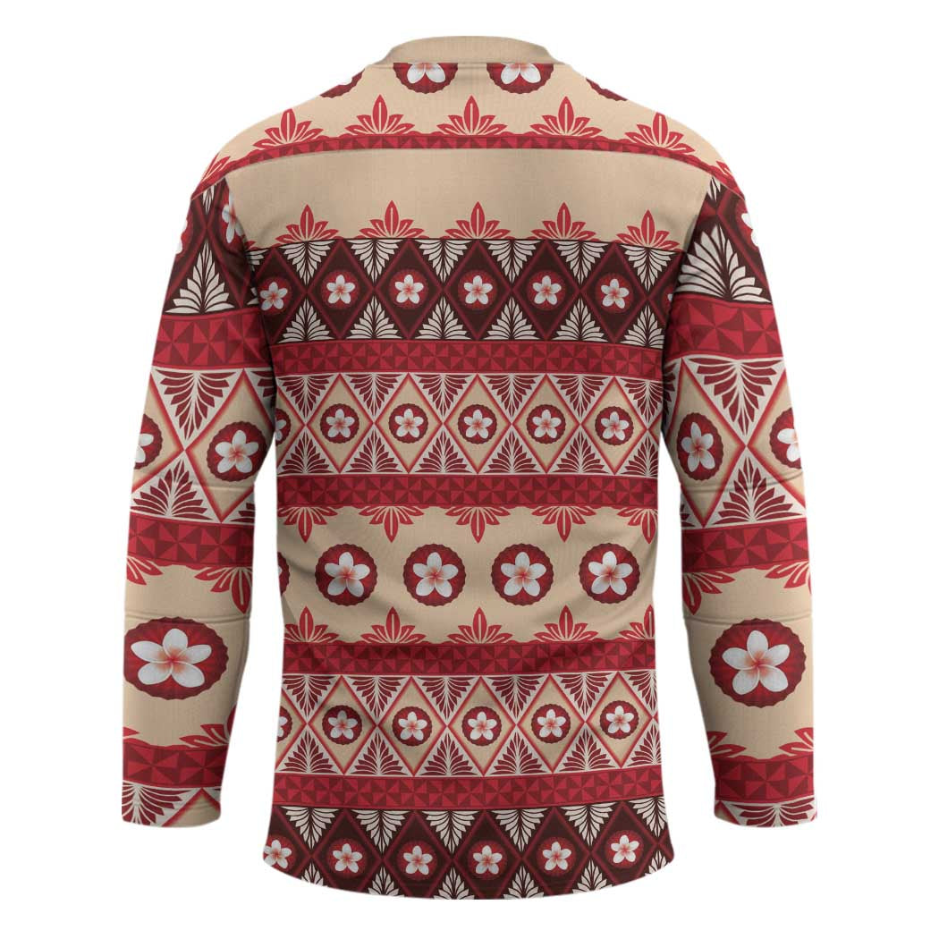 Tonga Language Week Hockey Jersey Lea Faka-Tonga Everyday - Polynesian Pride