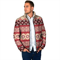 Tonga Language Week Padded Jacket Lea Faka-Tonga Everyday - Polynesian Pride