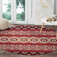 Tonga Language Week Round Carpet Lea Faka-Tonga Everyday - Polynesian Pride