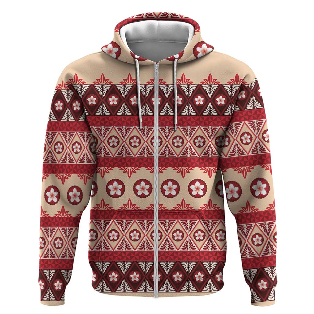 Tonga Language Week Zip Hoodie Lea Faka-Tonga Everyday - Polynesian Pride
