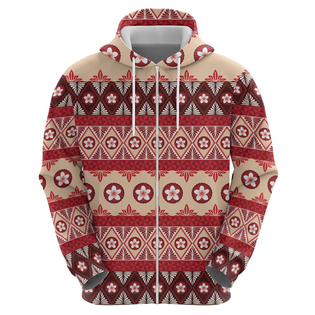 Tonga Language Week Zip Hoodie Lea Faka-Tonga Everyday - Polynesian Pride