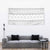 Tonga White Sunday Tapestry Tongan Ngatu Siale Pattern - Polynesian Pride