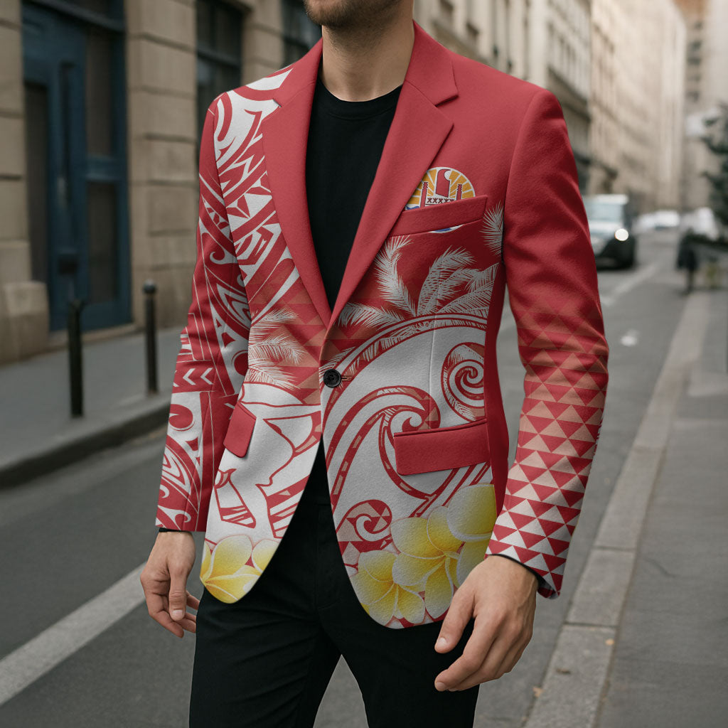 Personalised Tahiti Surfing Blazer Polynesian Style LT05 - Polynesian Pride