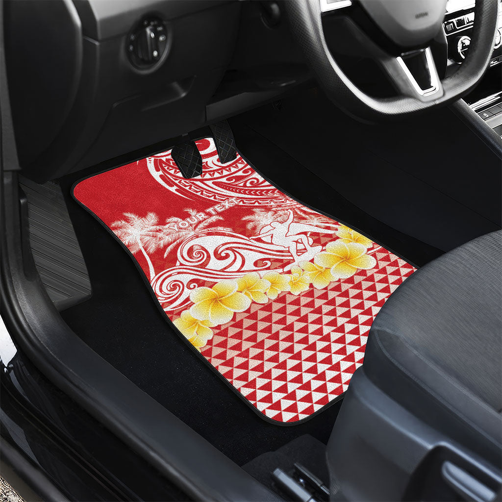 Personalised Tahiti Surfing Car Mats Polynesian Style LT05 - Polynesian Pride