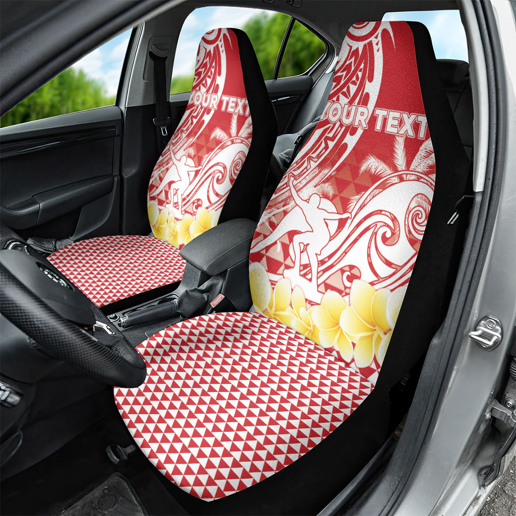 Personalised Tahiti Surfing Car Seat Cover Polynesian Style LT05 - Polynesian Pride