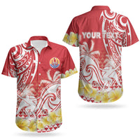 Personalised Tahiti Surfing Couples Matching Summer Maxi Dress and Hawaiian Shirt Polynesian Style LT05 - Polynesian Pride