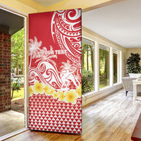 Personalised Tahiti Surfing Door Cover Polynesian Style LT05 - Polynesian Pride