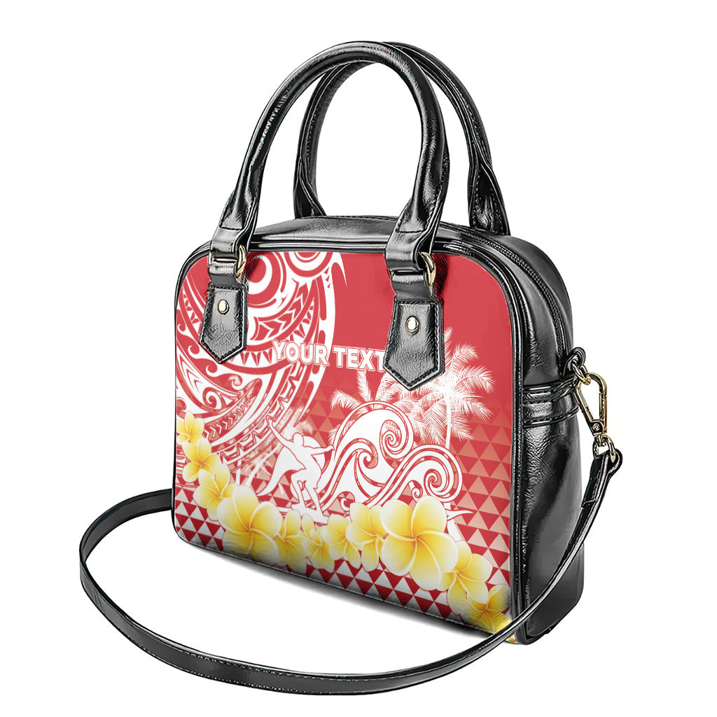 Personalised Tahiti Surfing Shoulder Handbag Polynesian Style LT05 - Polynesian Pride