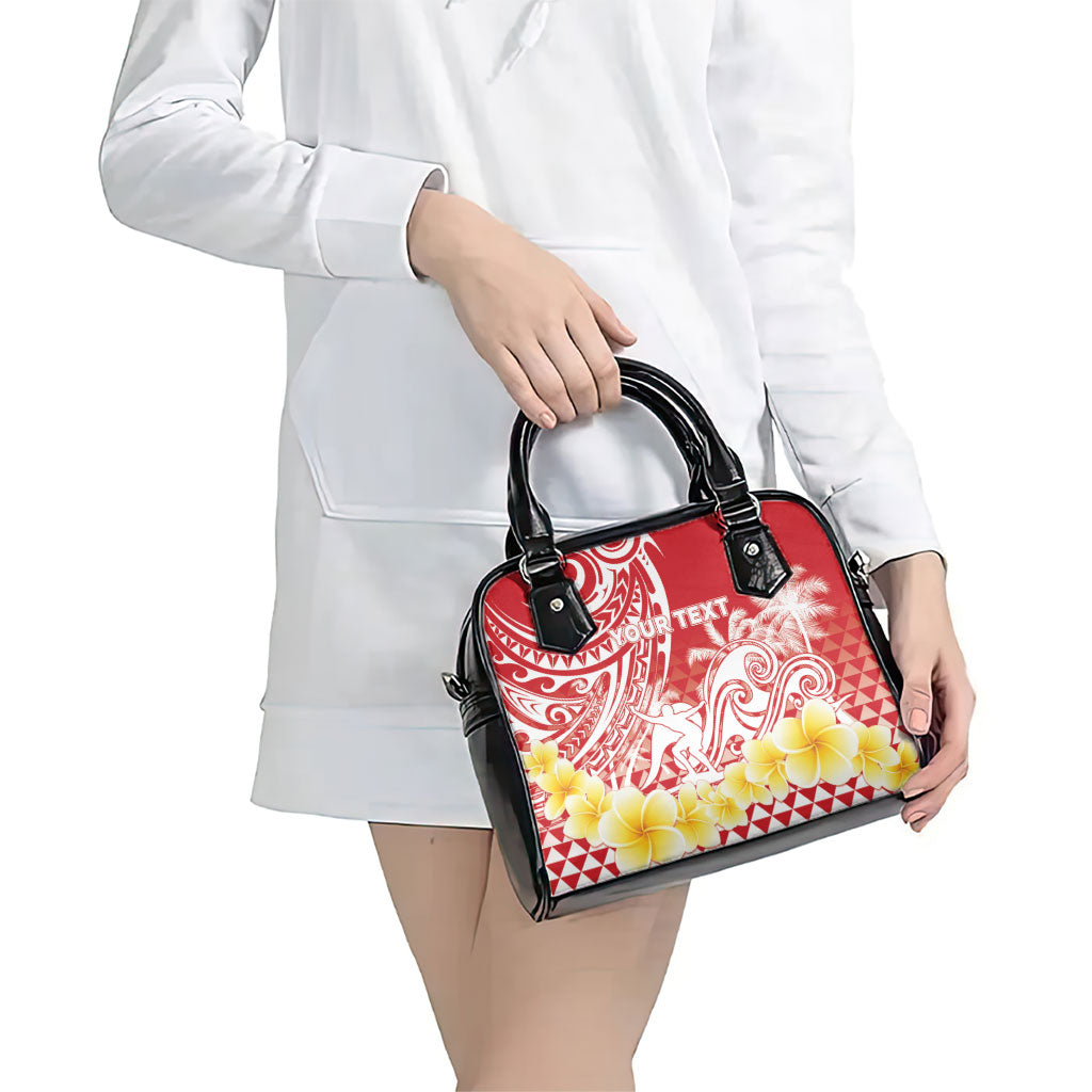Personalised Tahiti Surfing Shoulder Handbag Polynesian Style LT05 - Polynesian Pride