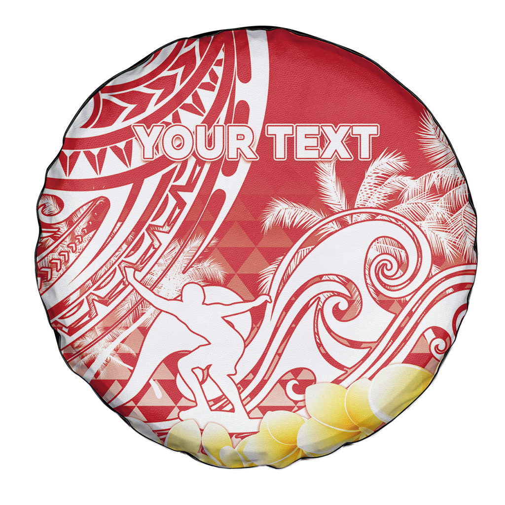 Personalised Tahiti Surfing Spare Tire Cover Polynesian Style LT05 - Polynesian Pride