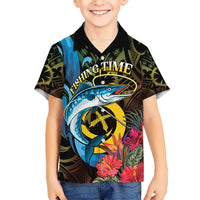 Vanuatu Fishing Hawaiian Shirt It's Time To Fish LT05 - Polynesian Pride