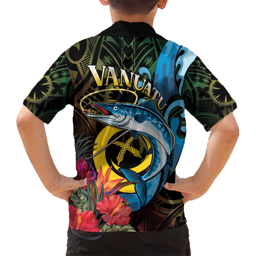 Vanuatu Fishing Hawaiian Shirt It's Time To Fish LT05 - Polynesian Pride