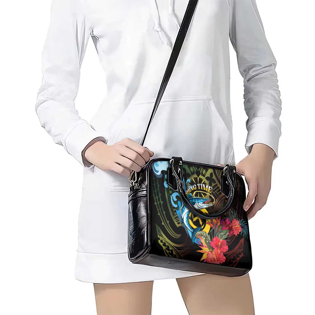 Vanuatu Fishing Shoulder Handbag It's Time To Fish