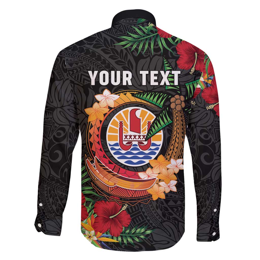 Personalised French Polynesia Outrigger Canoe Race Family Matching Puletasi and Hawaiian Shirt Tropical Vibe LT05 - Polynesian Pride