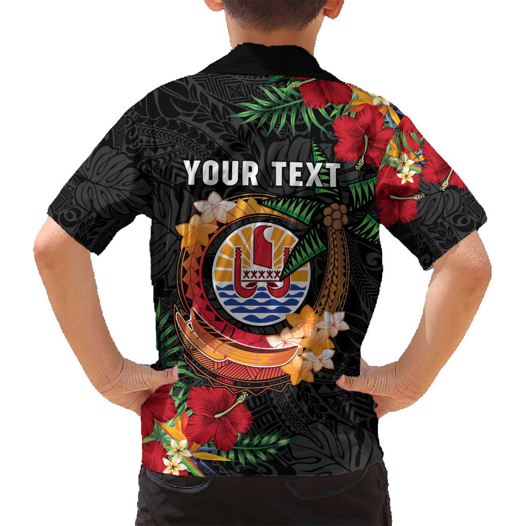 Personalised French Polynesia Outrigger Canoe Race Family Matching Tank Maxi Dress and Hawaiian Shirt Tropical Vibe LT05 - Polynesian Pride