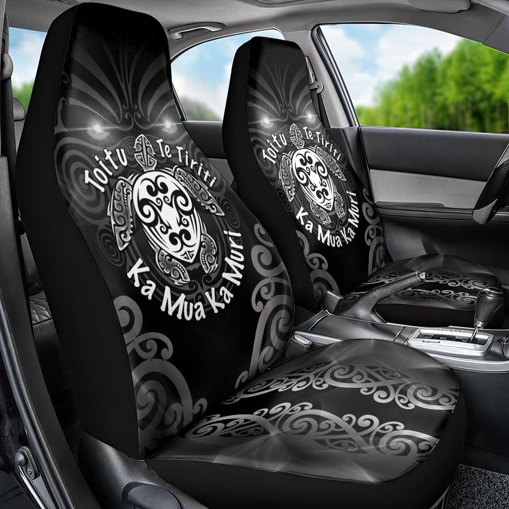 Aotearoa Toitu Te Tiriti Car Seat Cover Ka Mua Ka Muri LT05 - Polynesian Pride