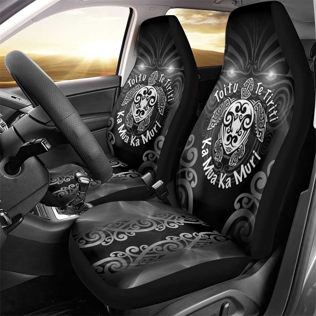 Aotearoa Toitu Te Tiriti Car Seat Cover Ka Mua Ka Muri LT05 - Polynesian Pride