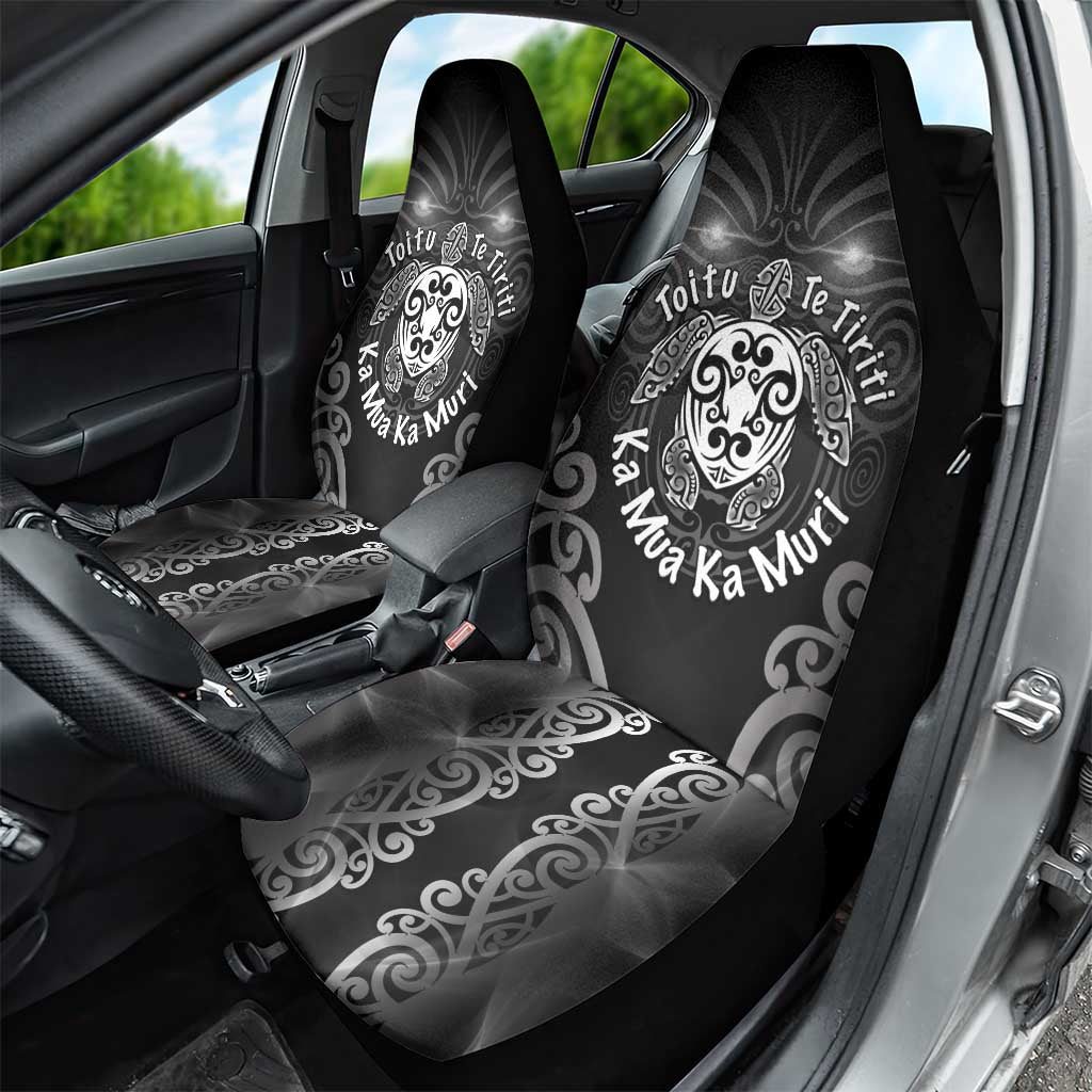Aotearoa Toitu Te Tiriti Car Seat Cover Ka Mua Ka Muri LT05 - Polynesian Pride