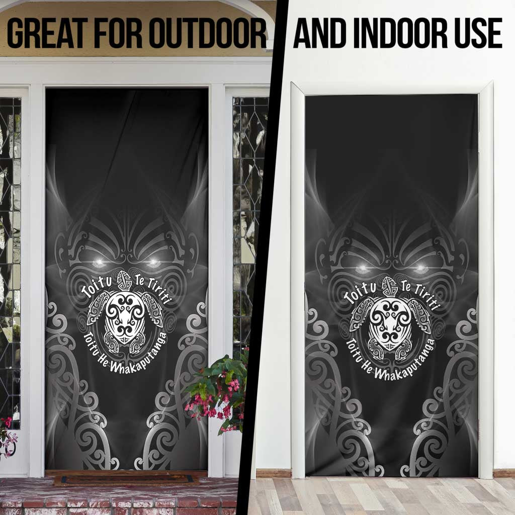 Aotearoa Toitu Te Tiriti Door Cover Ka Mua Ka Muri