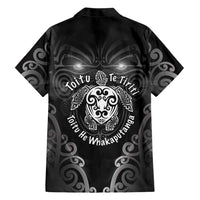 Aotearoa Toitu Te Tiriti Family Matching Puletasi and Hawaiian Shirt Ka Mua Ka Muri LT05 - Polynesian Pride