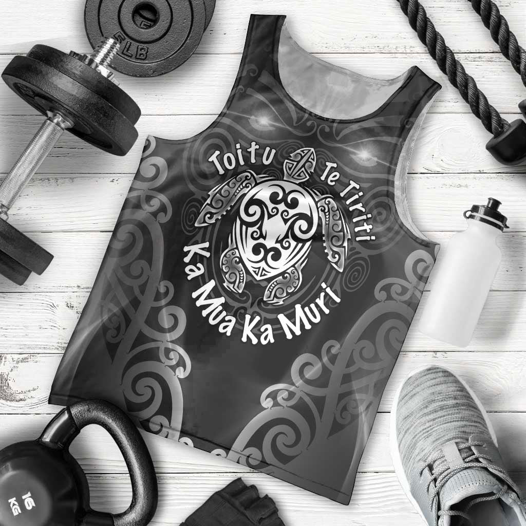 Aotearoa Toitu Te Tiriti Men Tank Top Ka Mua Ka Muri