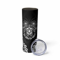 Aotearoa Toitu Te Tiriti Skinny Tumbler Ka Mua Ka Muri LT05 - Polynesian Pride