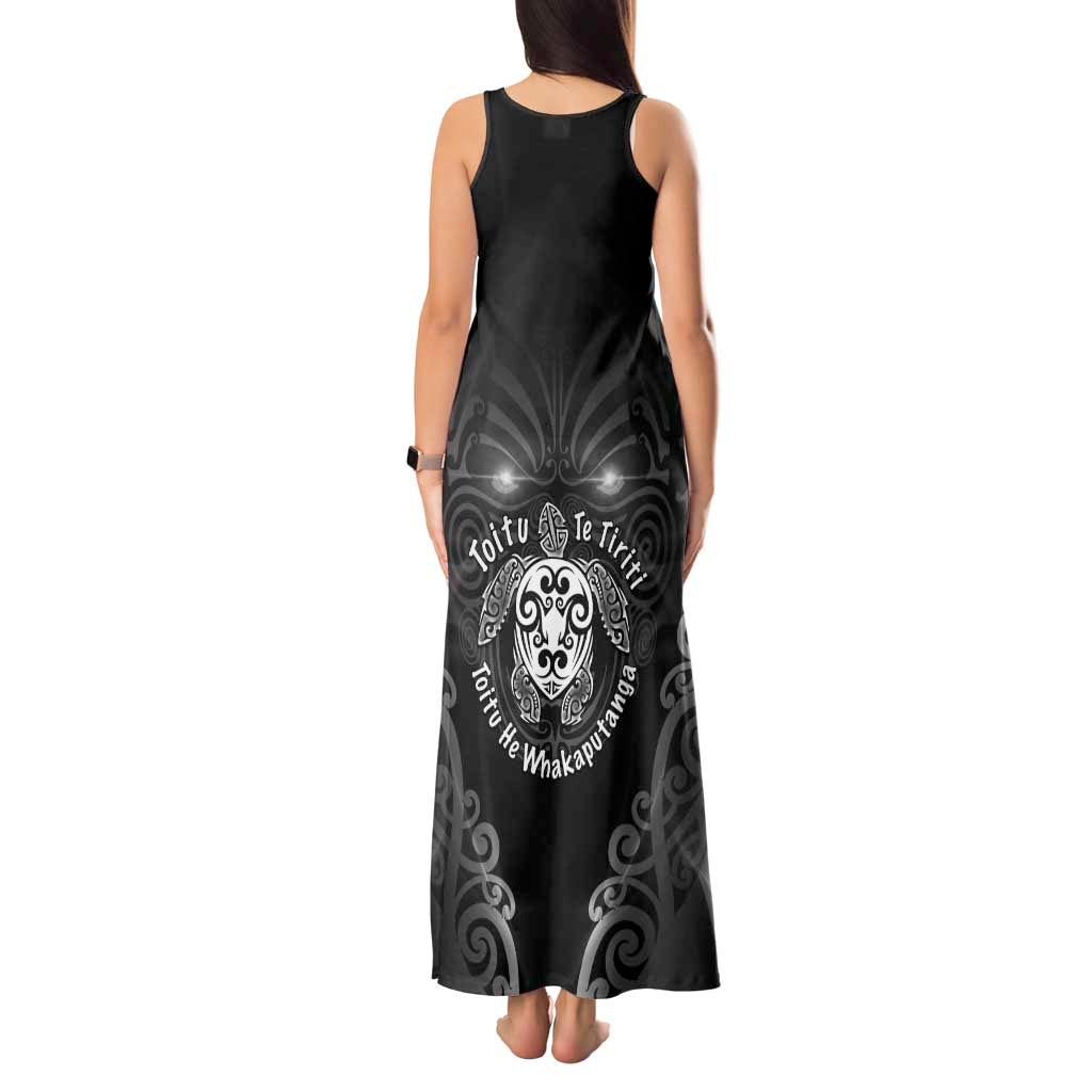 Aotearoa Toitu Te Tiriti Tank Maxi Dress Ka Mua Ka Muri