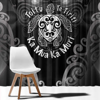 Aotearoa Toitu Te Tiriti Window Curtain Ka Mua Ka Muri