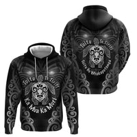 Aotearoa Toitu Te Tiriti Zip Hoodie Ka Mua Ka Muri