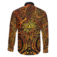 New Zealand Tamanuitera The Sun Family Matching Summer Maxi Dress and Hawaiian Shirt Maori Pattern LT05 - Polynesian Pride