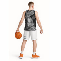 Hawaii King Kamehameha Basketball Jersey With Hawaiian Ipu Motifs Black Version LT05 - Polynesian Pride