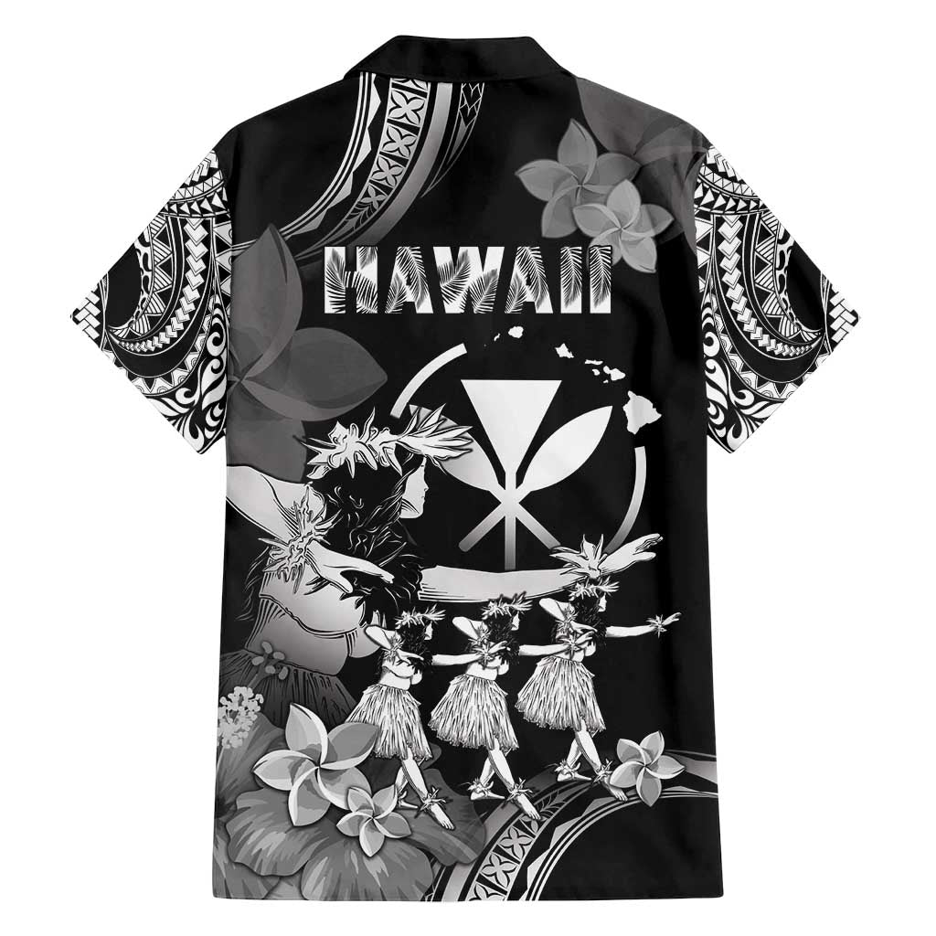 Hawaii Beautiful Hula Dancers Family Matching Off Shoulder Maxi Dress and Hawaiian Shirt With Ipu Keke And Pahu Drum LT05 - Polynesian Pride