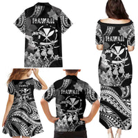 Hawaii Beautiful Hula Dancers Family Matching Puletasi and Hawaiian Shirt With Ipu Keke And Pahu Drum LT05 - Polynesian Pride