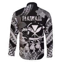 Hawaii Beautiful Hula Dancers Family Matching Short Sleeve Bodycon Dress and Hawaiian Shirt With Ipu Keke And Pahu Drum LT05 - Polynesian Pride