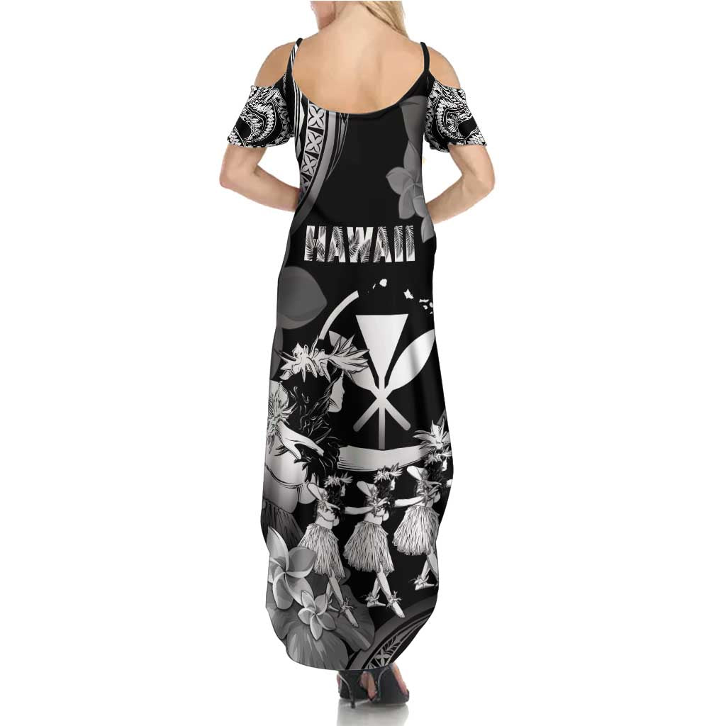 Hawaii Beautiful Hula Dancers Family Matching Summer Maxi Dress and Hawaiian Shirt With Ipu Keke And Pahu Drum LT05 - Polynesian Pride